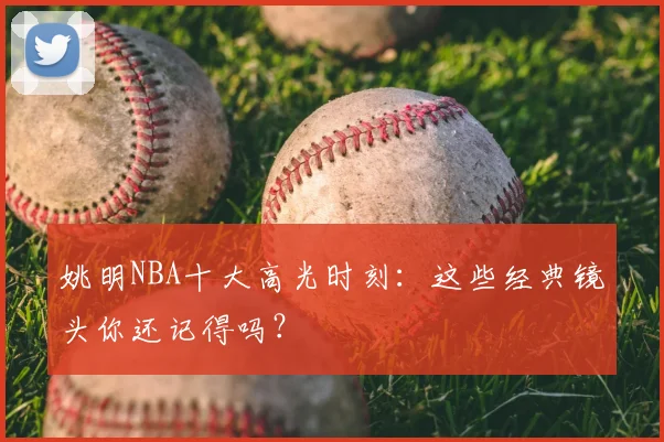 姚明NBA十大高光时刻：这些经典镜头你还记得吗？